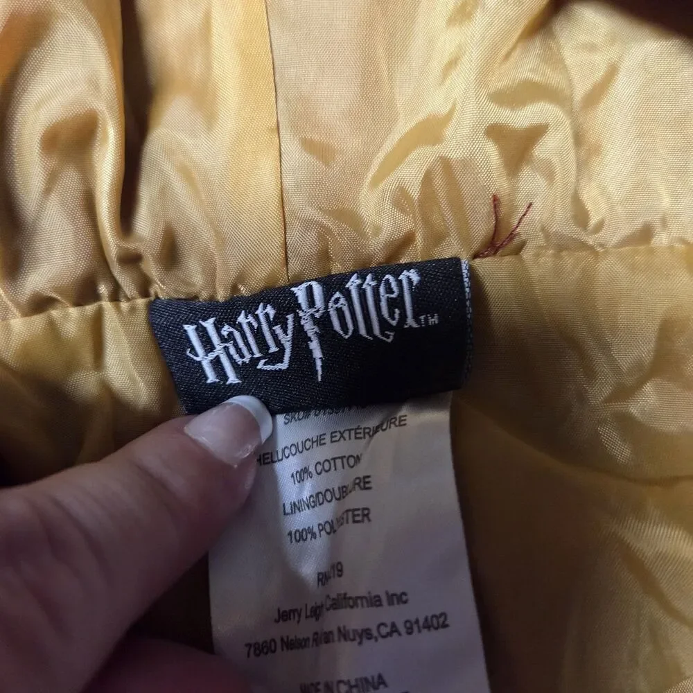 Gryffindor Deluxe Quidditch Robe Harry Potter Red Kids One Size Burgundy Costume